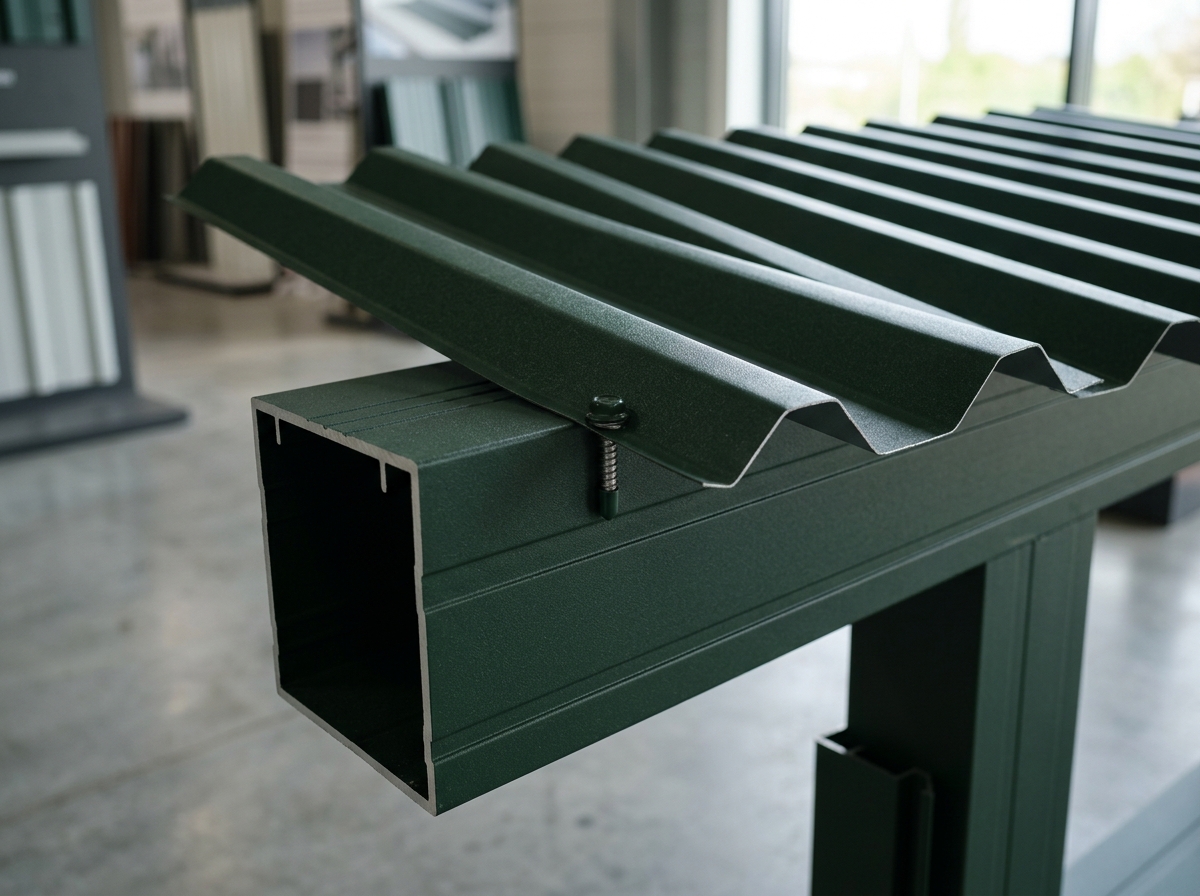 Tôn xốp bán cứng cách nhiệt HS Thương Mại 0.40mm (Khổ 1.08m)